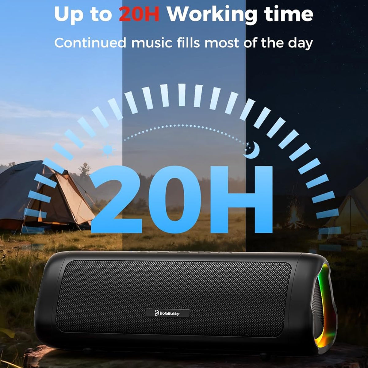 EchoWildi Portable Speaker for Outdoors