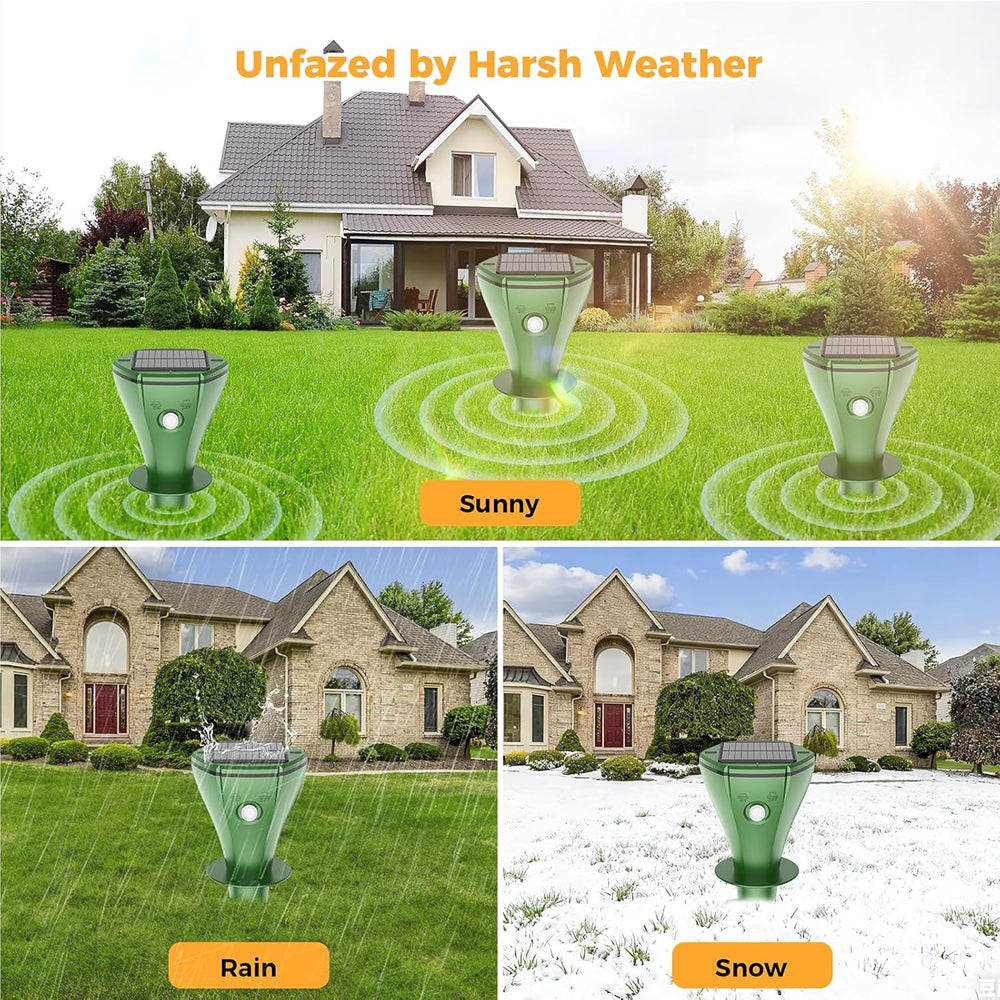HumRavix Ultrasonic Mole Repeller