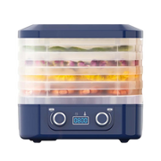 DryoraZes 5-Tray Food Dehydrator with 360° Airflow & Timer