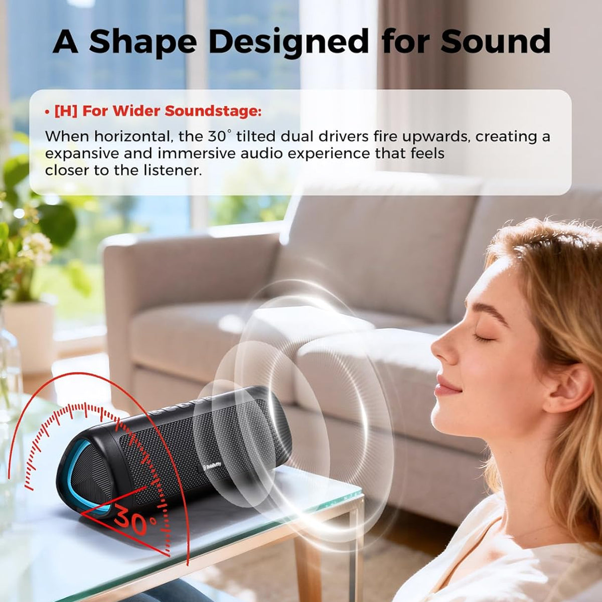 EchoWildi Portable Speaker for Outdoors