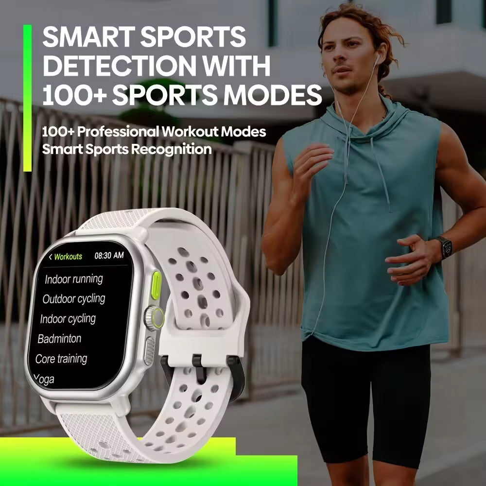 TimyTrack Pro GPS Running Watch with AMOLED Display