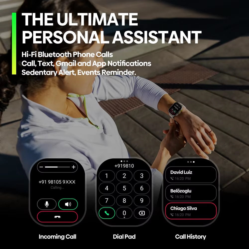 TimyTrack Pro GPS Running Watch with AMOLED Display