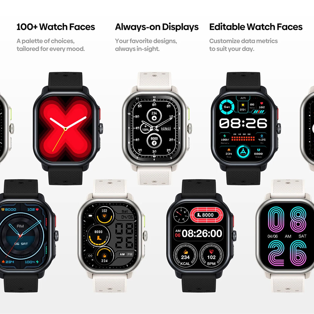 TimyTrack Pro GPS Running Watch with AMOLED Display