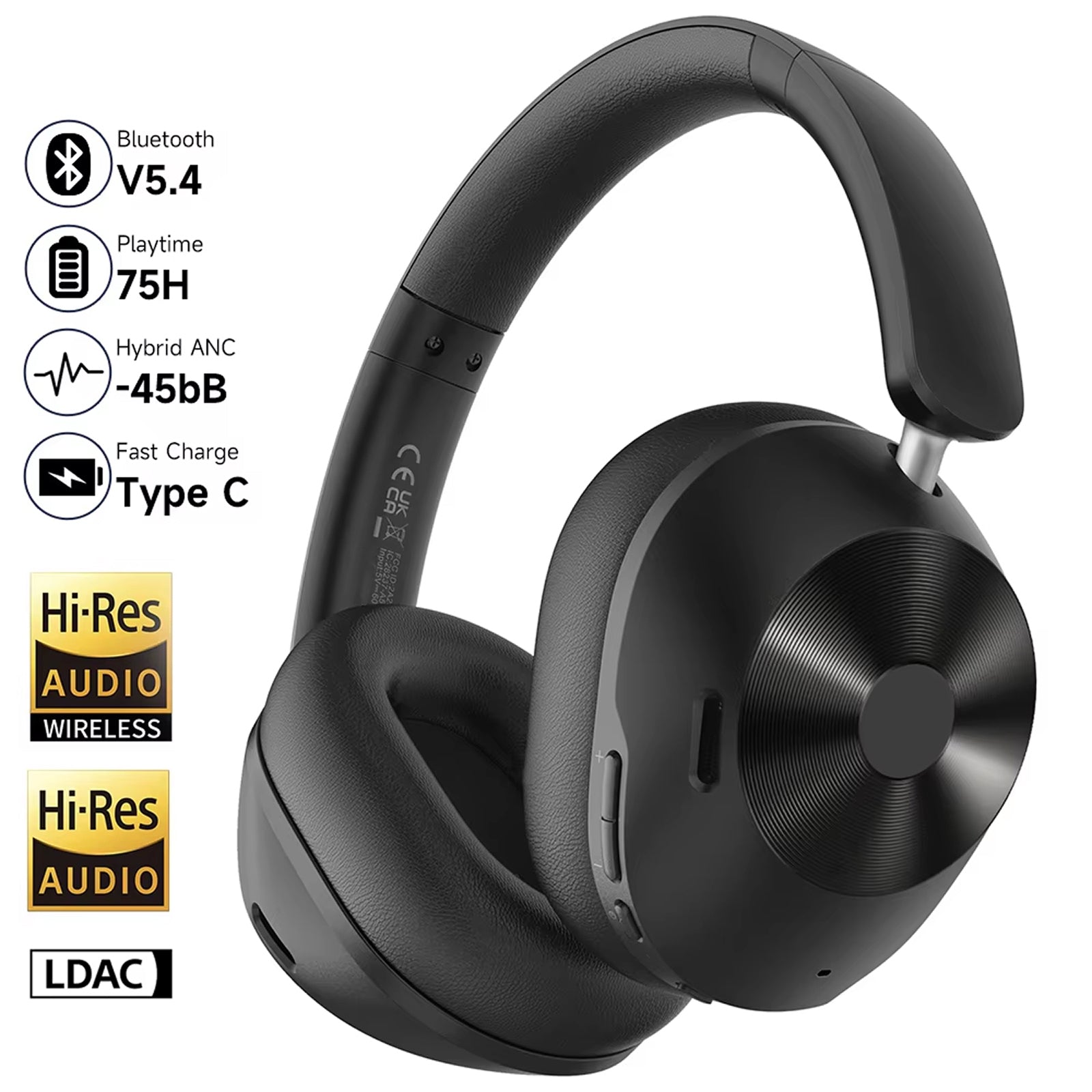 NullaHear ANC Headphones for Airplane