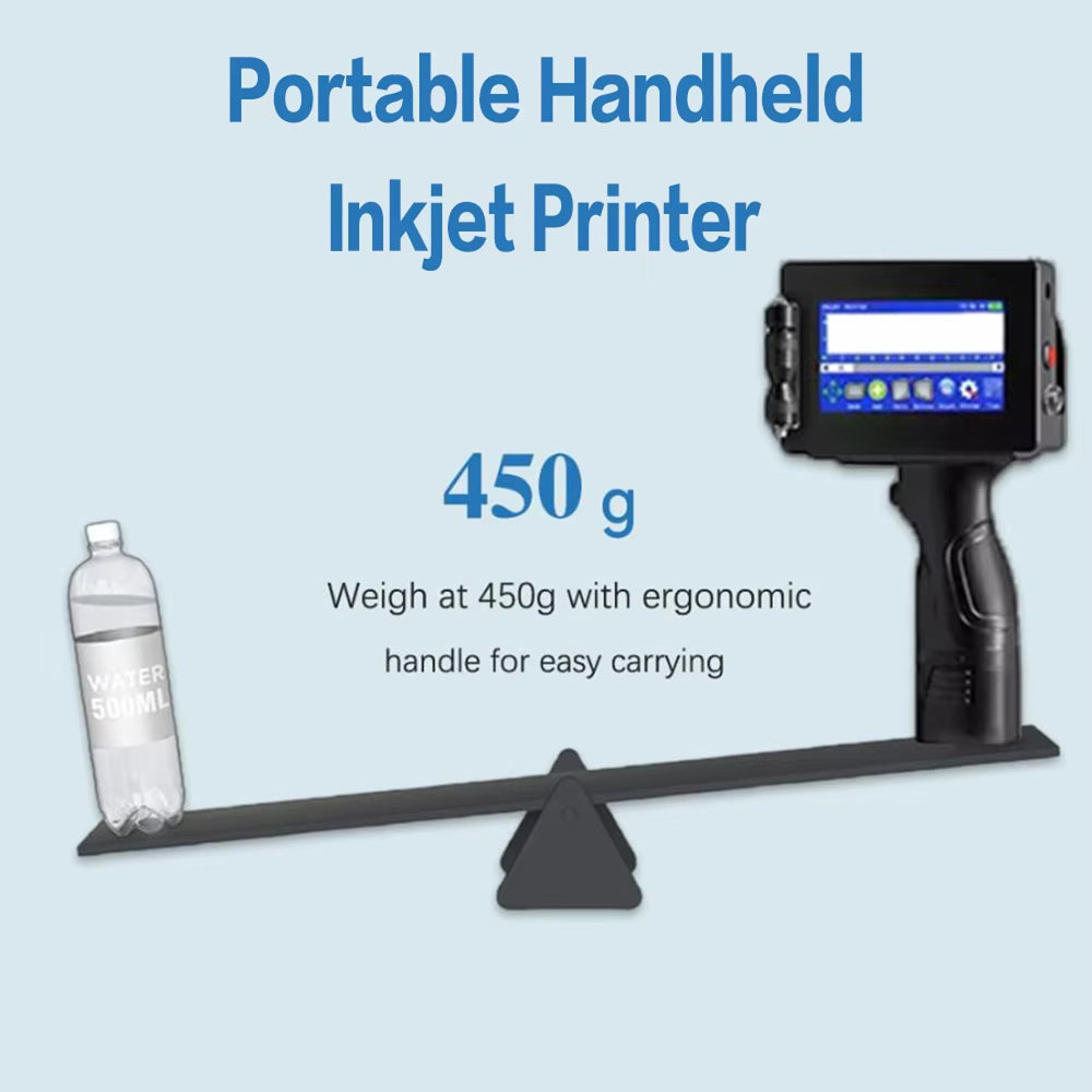 HandyPrin Handheld Inkjet Printer 600 DPI Portable Coder