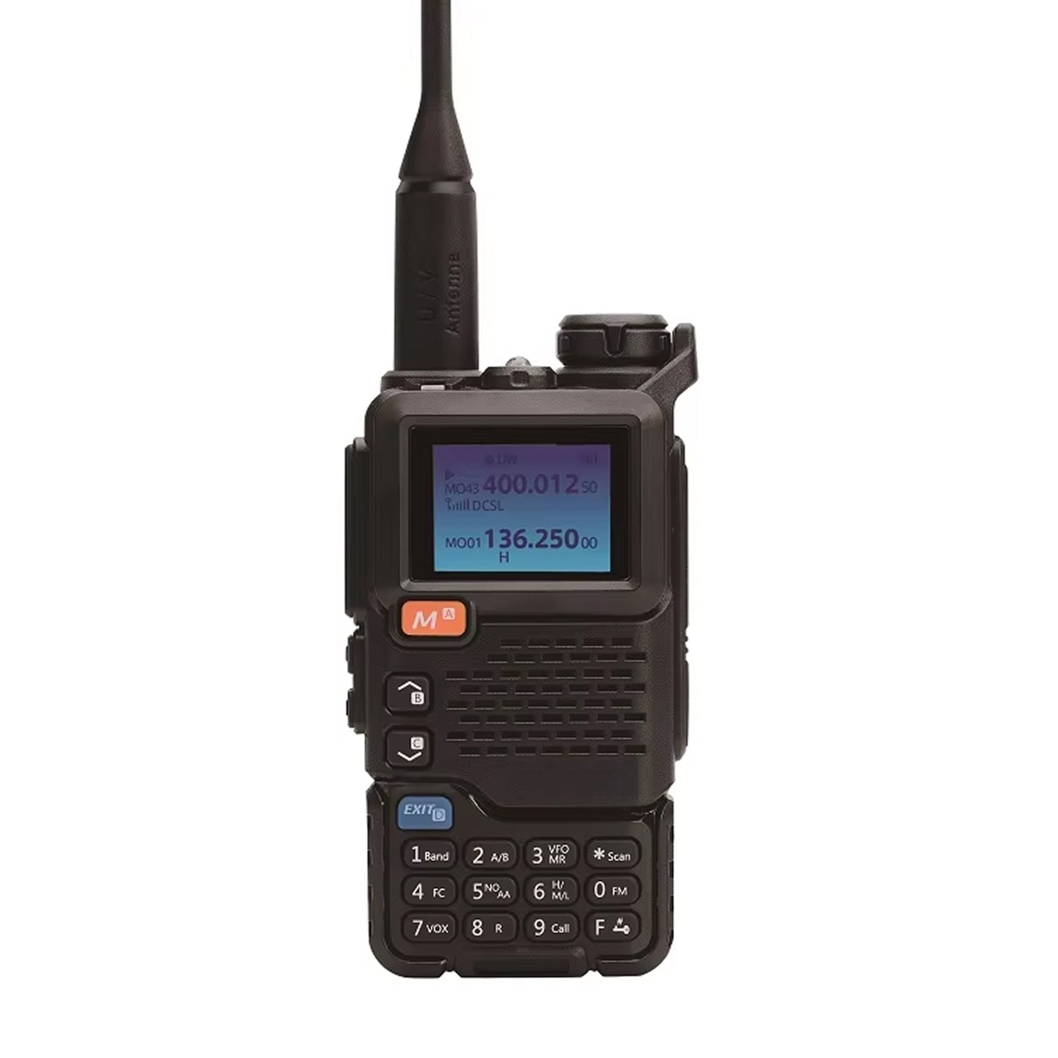 GriRadion Long Range 5W Marine Radio - 3KM Dual-Band VHF/UHF
