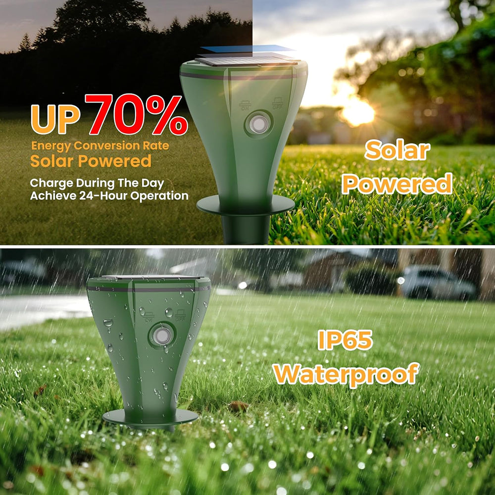 HumRavix Ultrasonic Mole Repeller