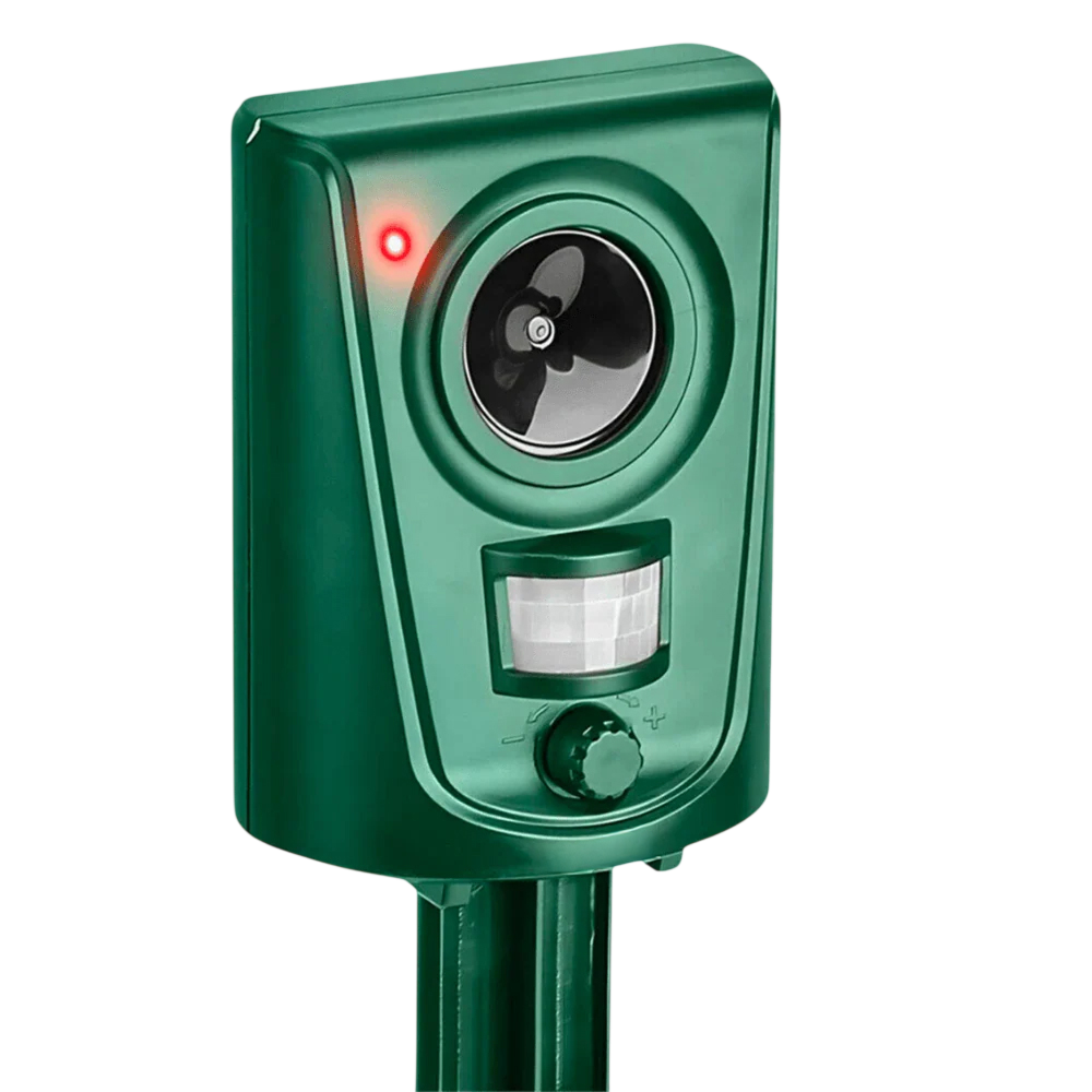 PurrAwayi Smart Ultrasonic Animal Deterrent and Motion Sensor