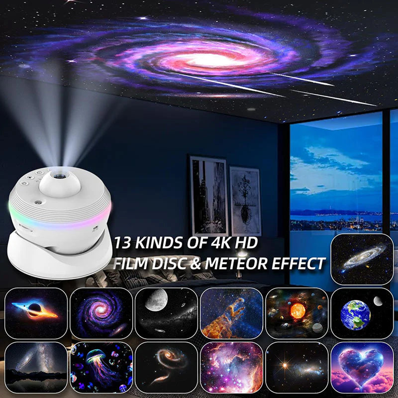 ObseVersy 4K HD Galaxy Projector with 13 Space Themes