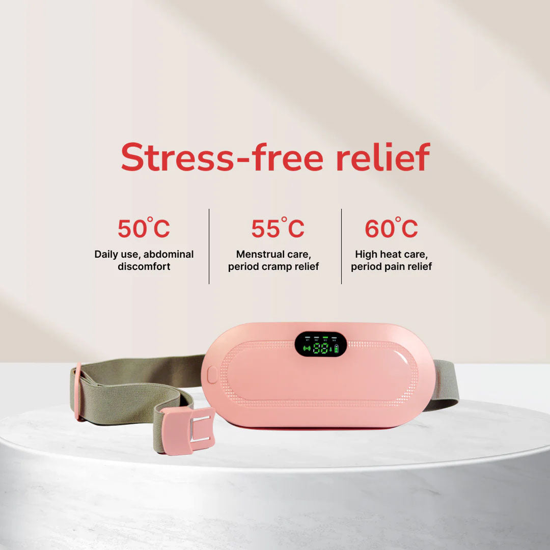 Adohotpad Cordless Menstrual Heating Pad with Massage