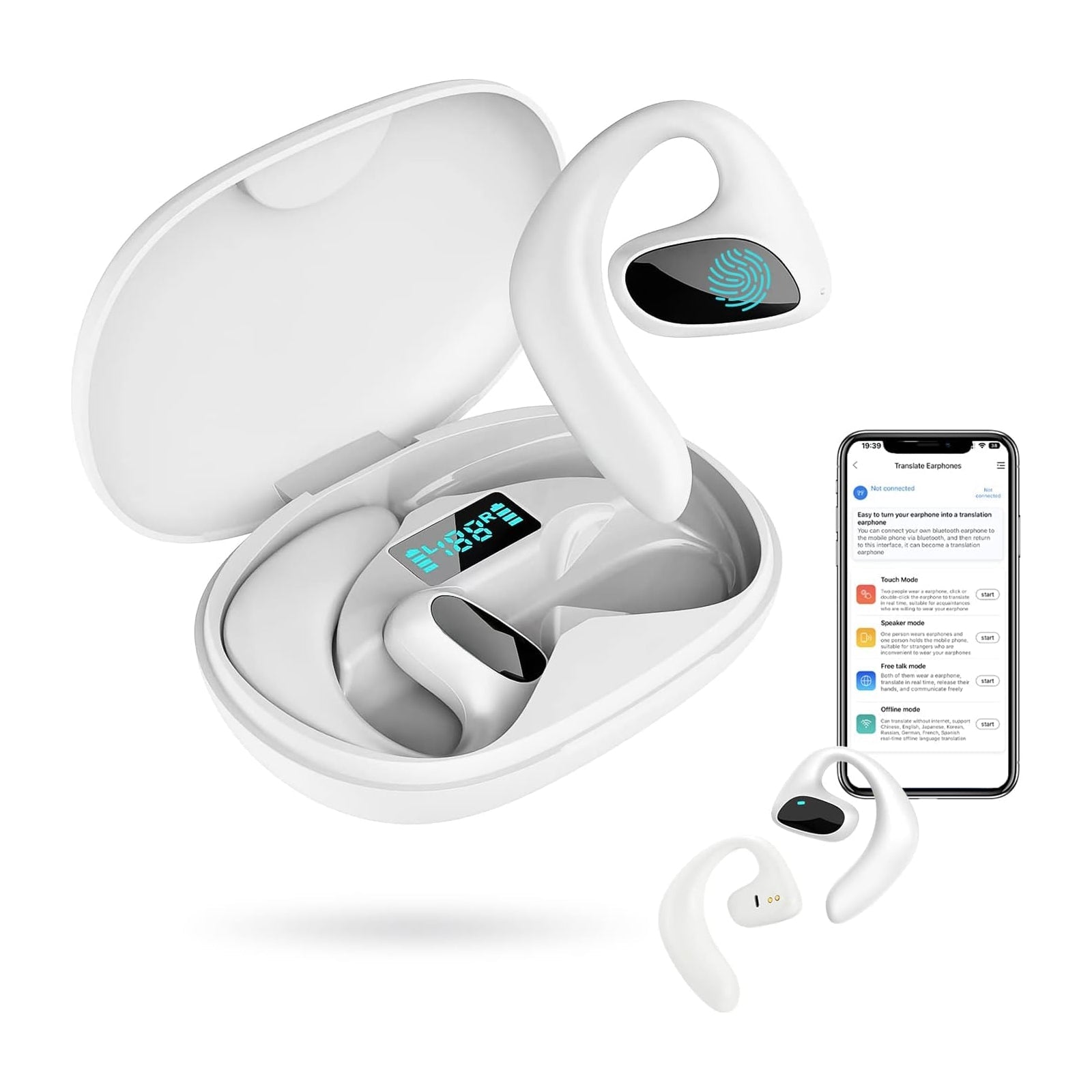 AilyMur AI Translator Earbuds