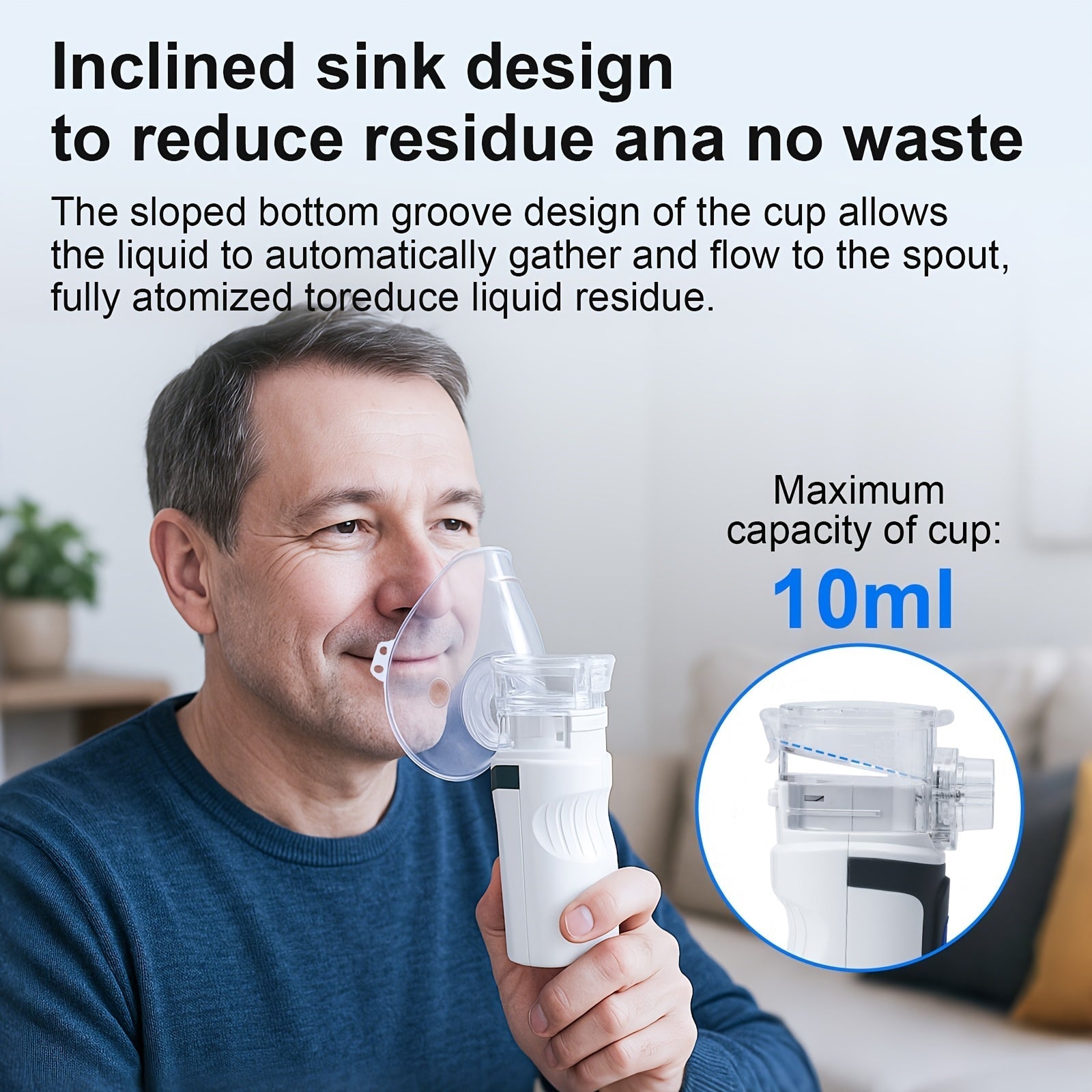 Portable Nebulizer for Asthma & COPD Relief