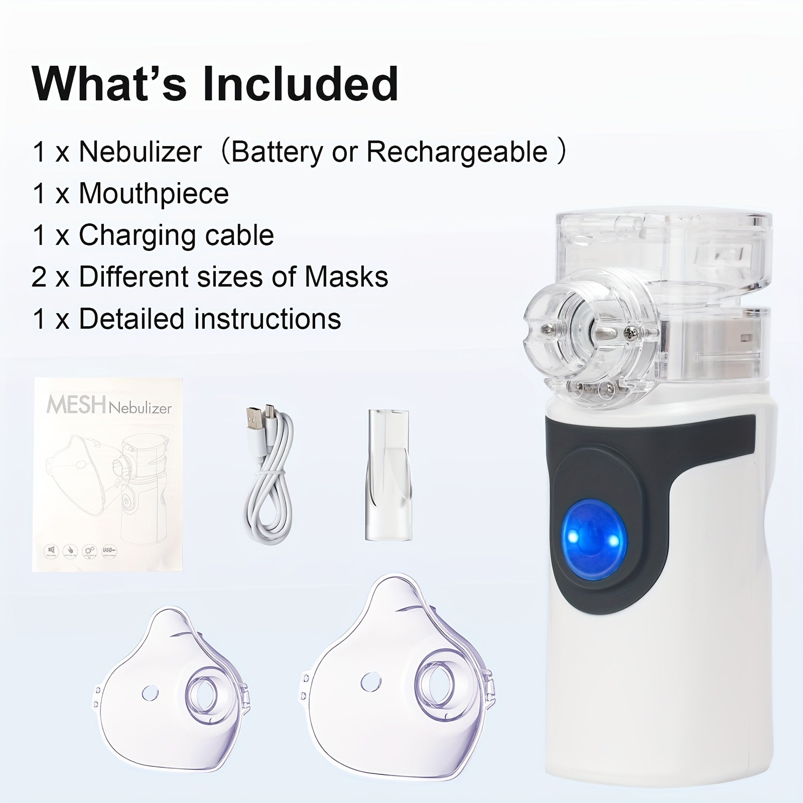 Portable Nebulizer for Asthma & COPD Relief