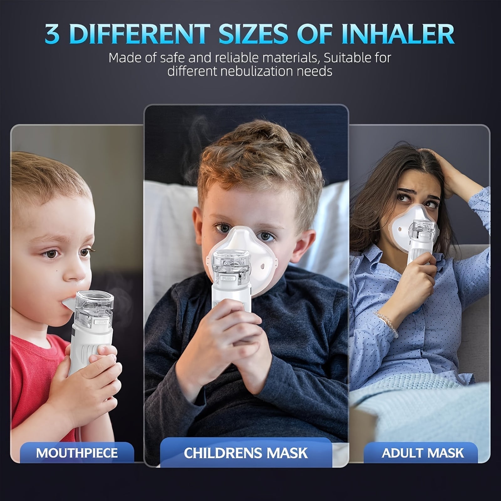 Portable Nebulizer for Asthma & COPD Relief