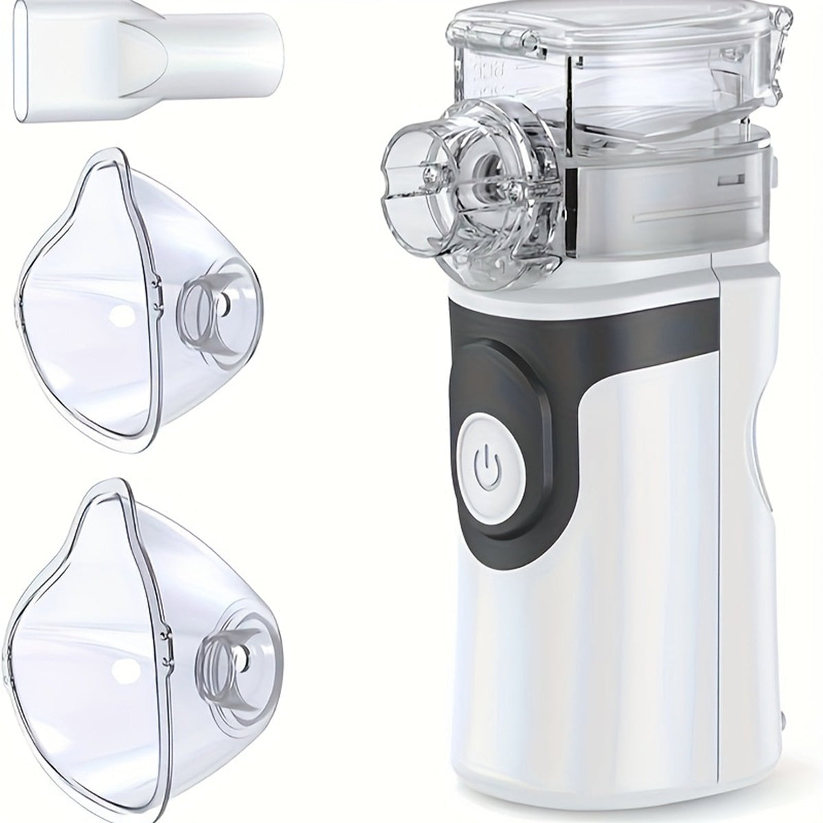 AirVivval Portable Mesh Nebulizer - Ultra-Quiet Rechargeable Respiratory Relief