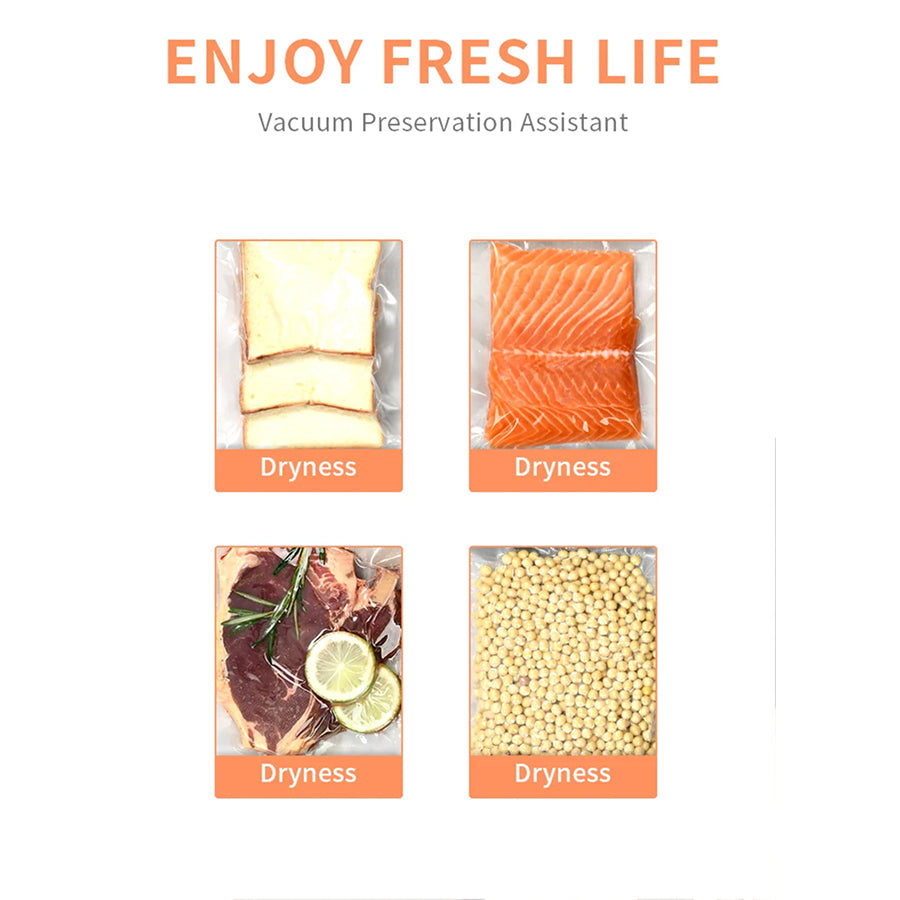 AirtieZip Double-Pump Food Vacuum Sealer | Continuous Sealing