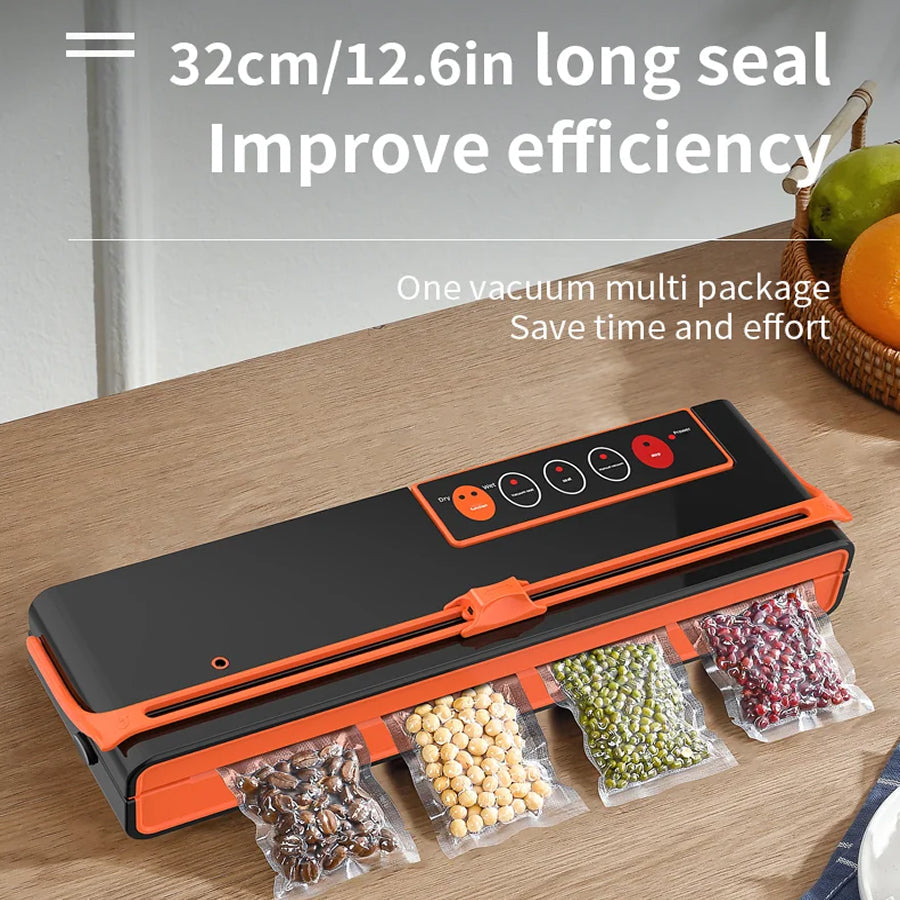 AirtieZip Double-Pump Food Vacuum Sealer | Continuous Sealing