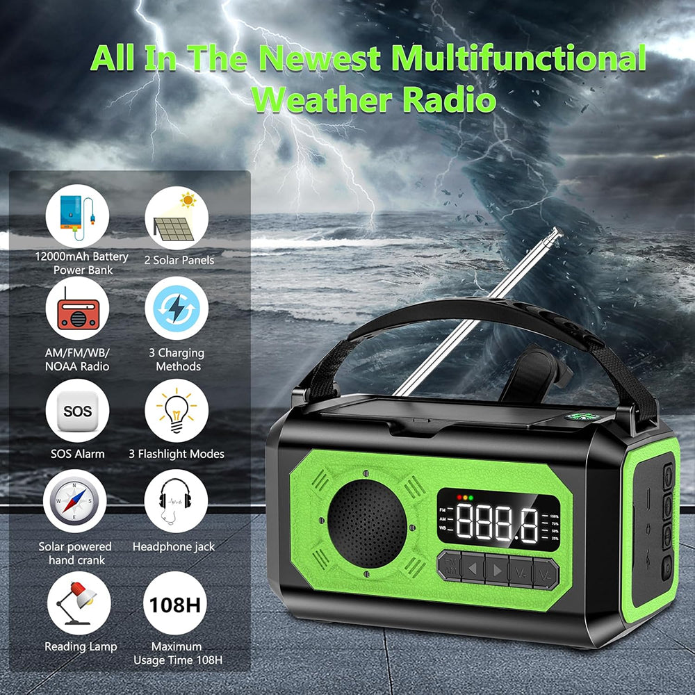 Alertixq Wind Up Radio