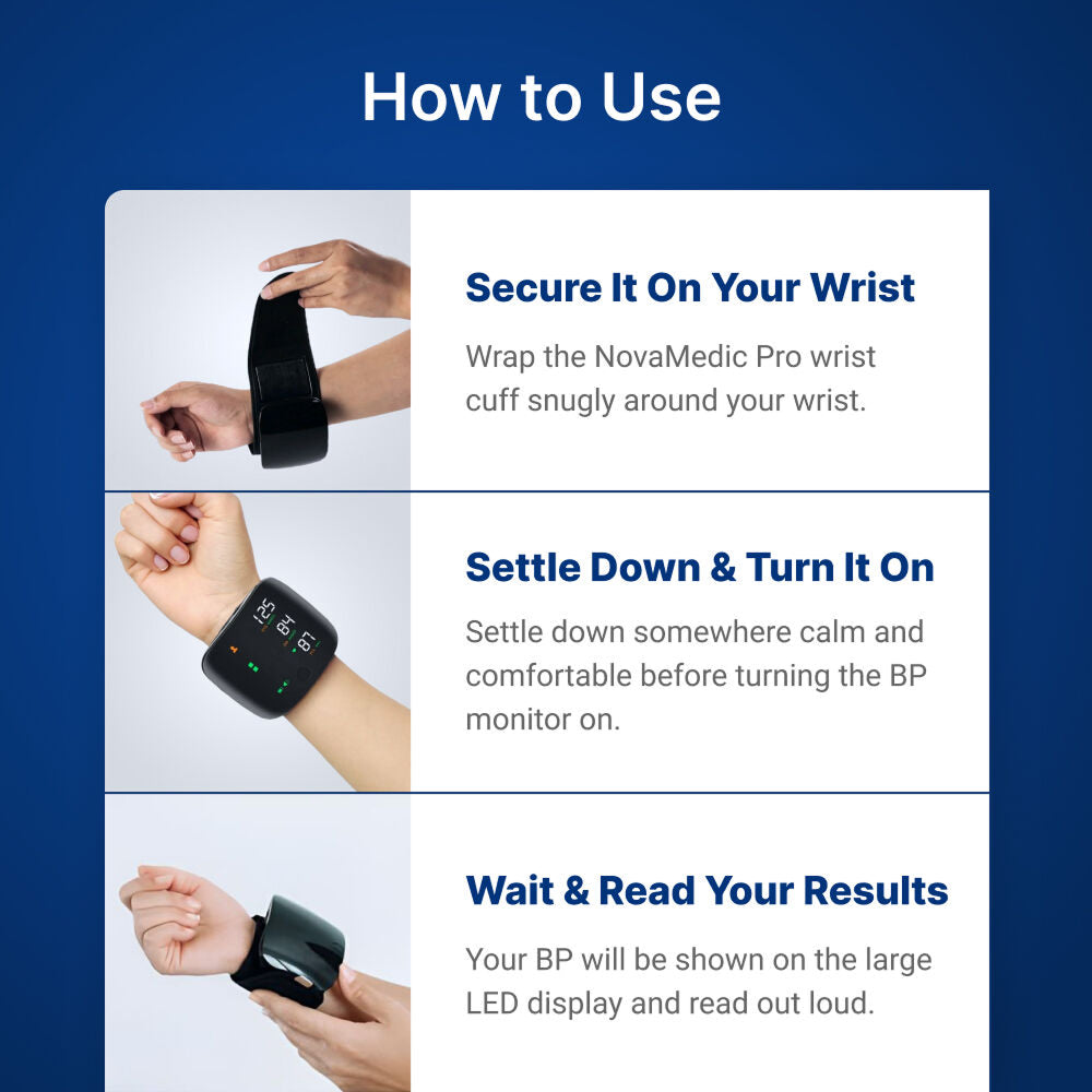 ArteriBlu Wrist Blood Pressure Monitors