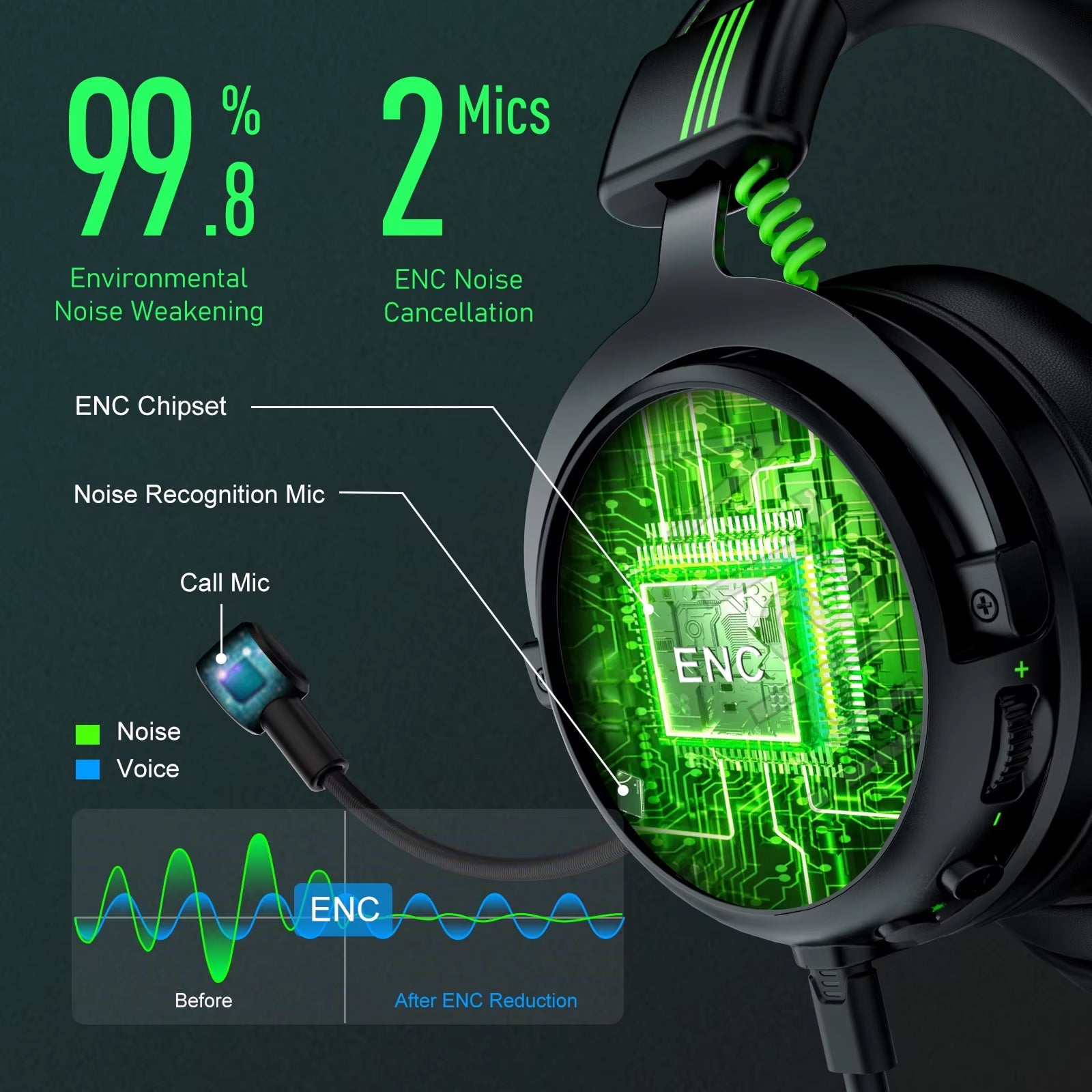 AuziHalo PC Gaming Headset