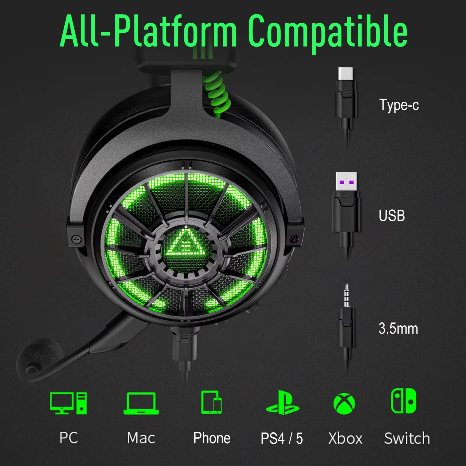 AuziHalo PC Gaming Headset