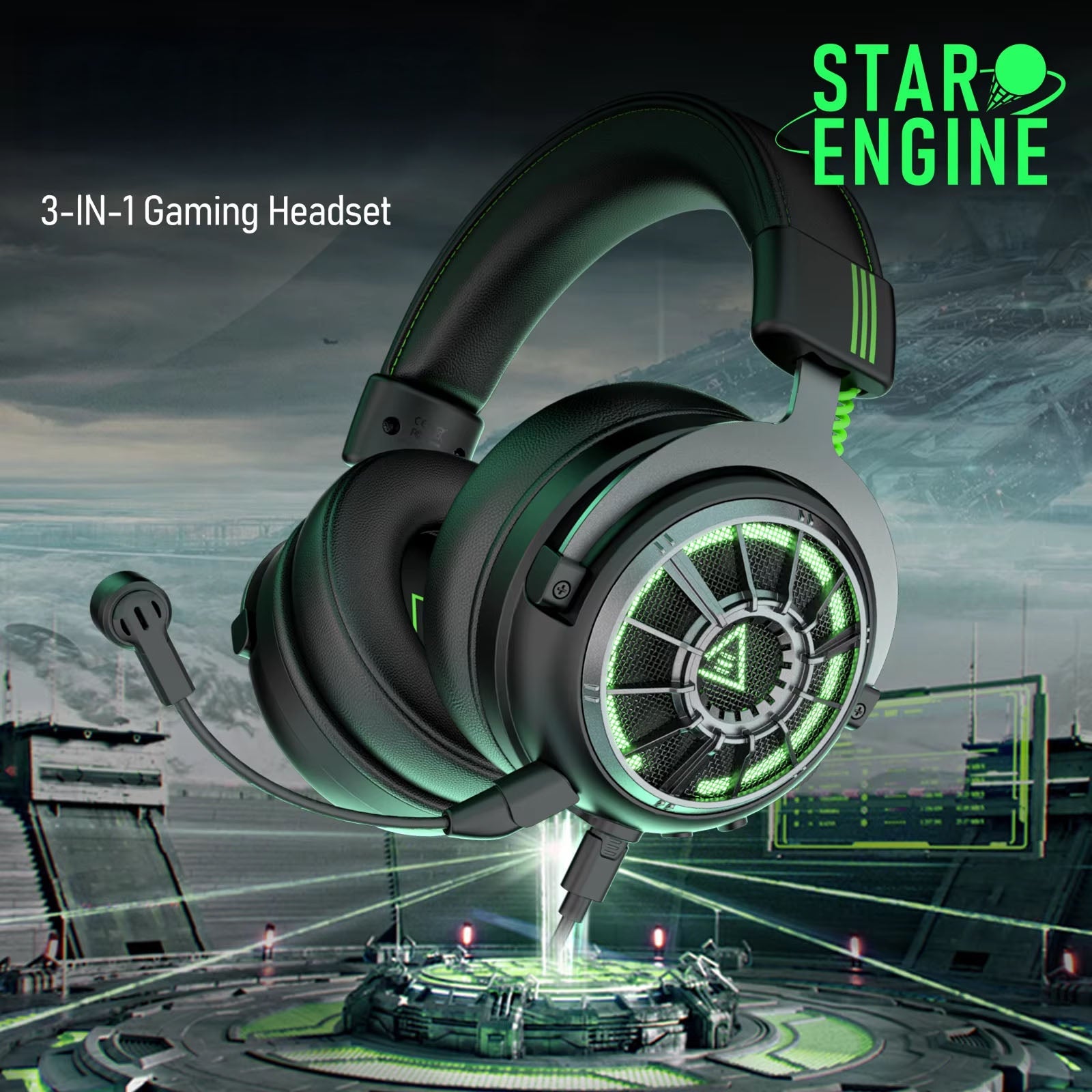AuziHalo PC Gaming Headset
