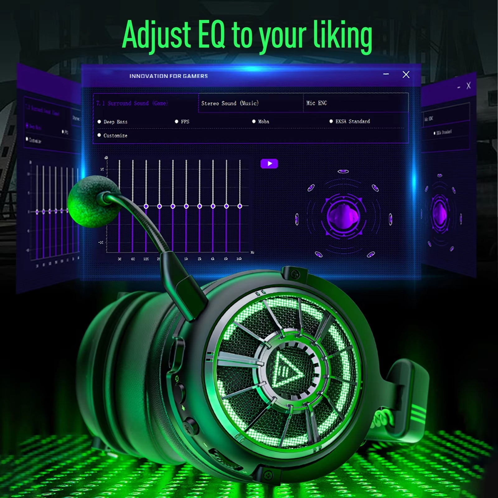 AuziHalo PC Gaming Headset