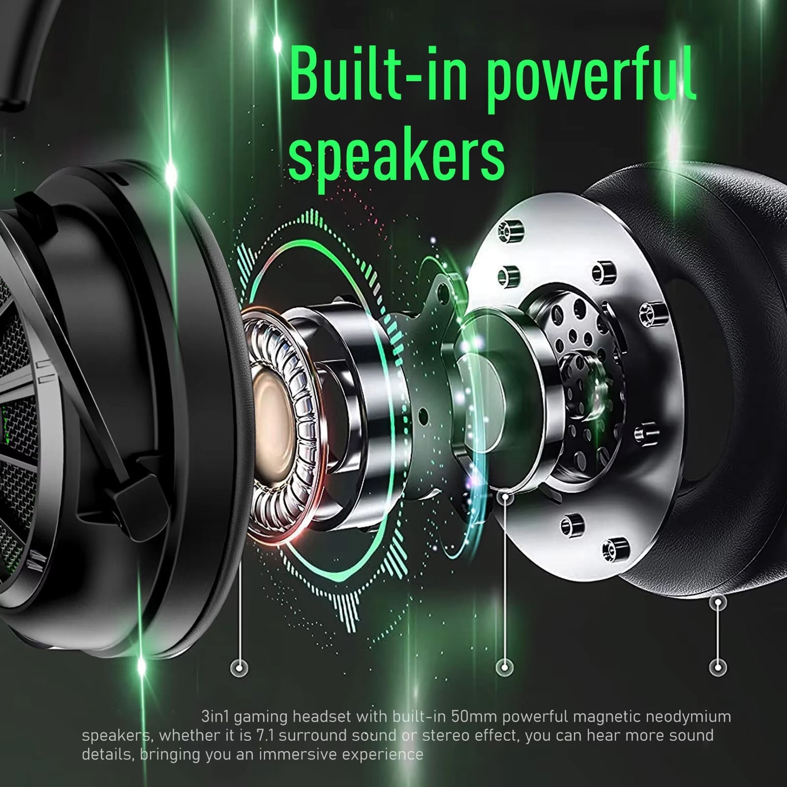 AuziHalo PC Gaming Headset