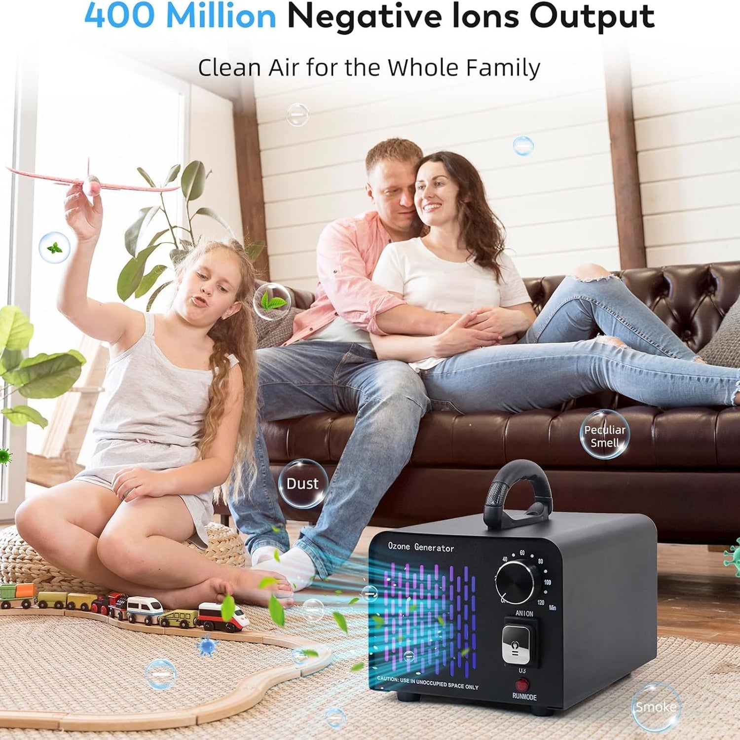 OzoPurex Ozone Generator & Negative Ion Air Purifier