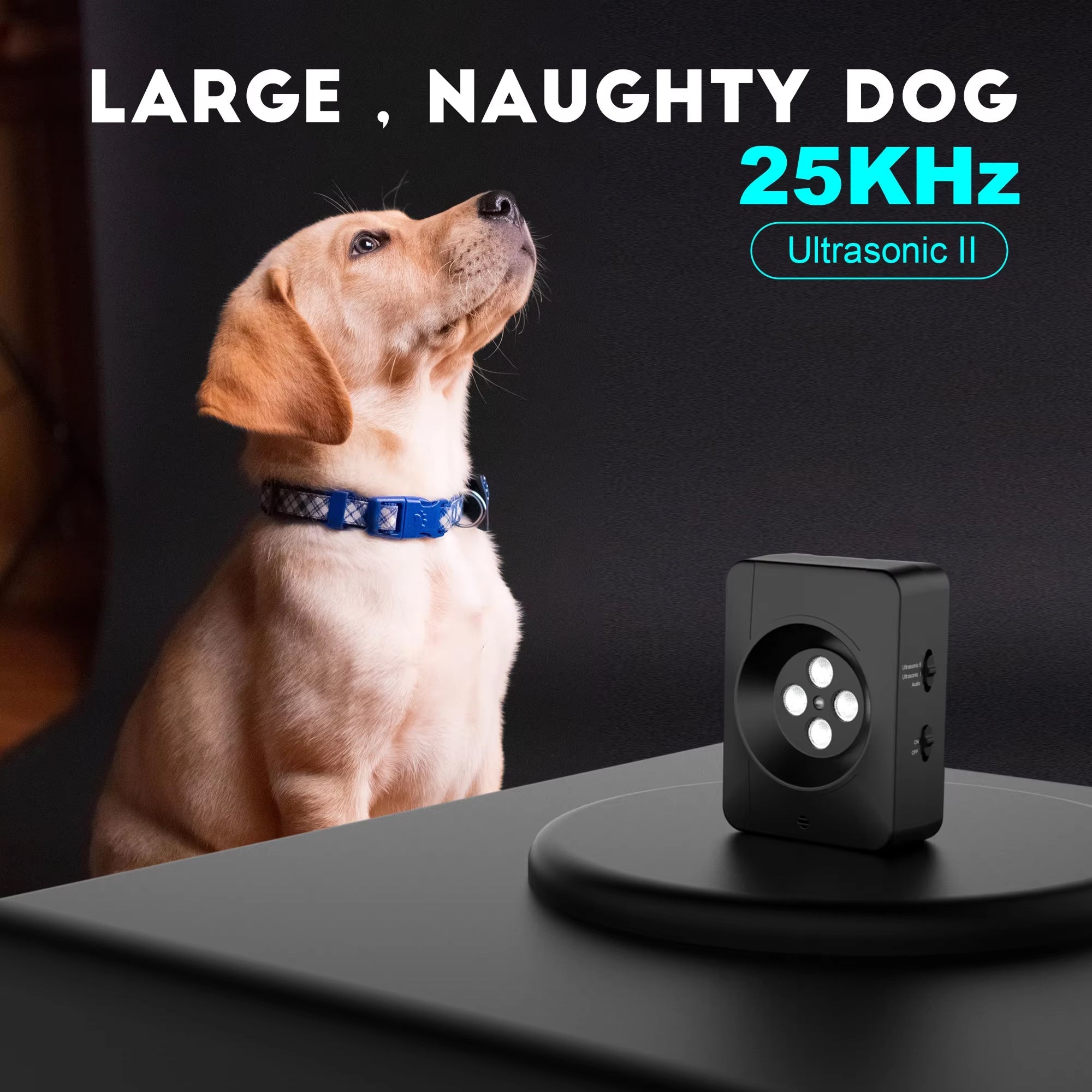Barkren Ultrasonic Dog Barking Deterrent US Weatherproof Device