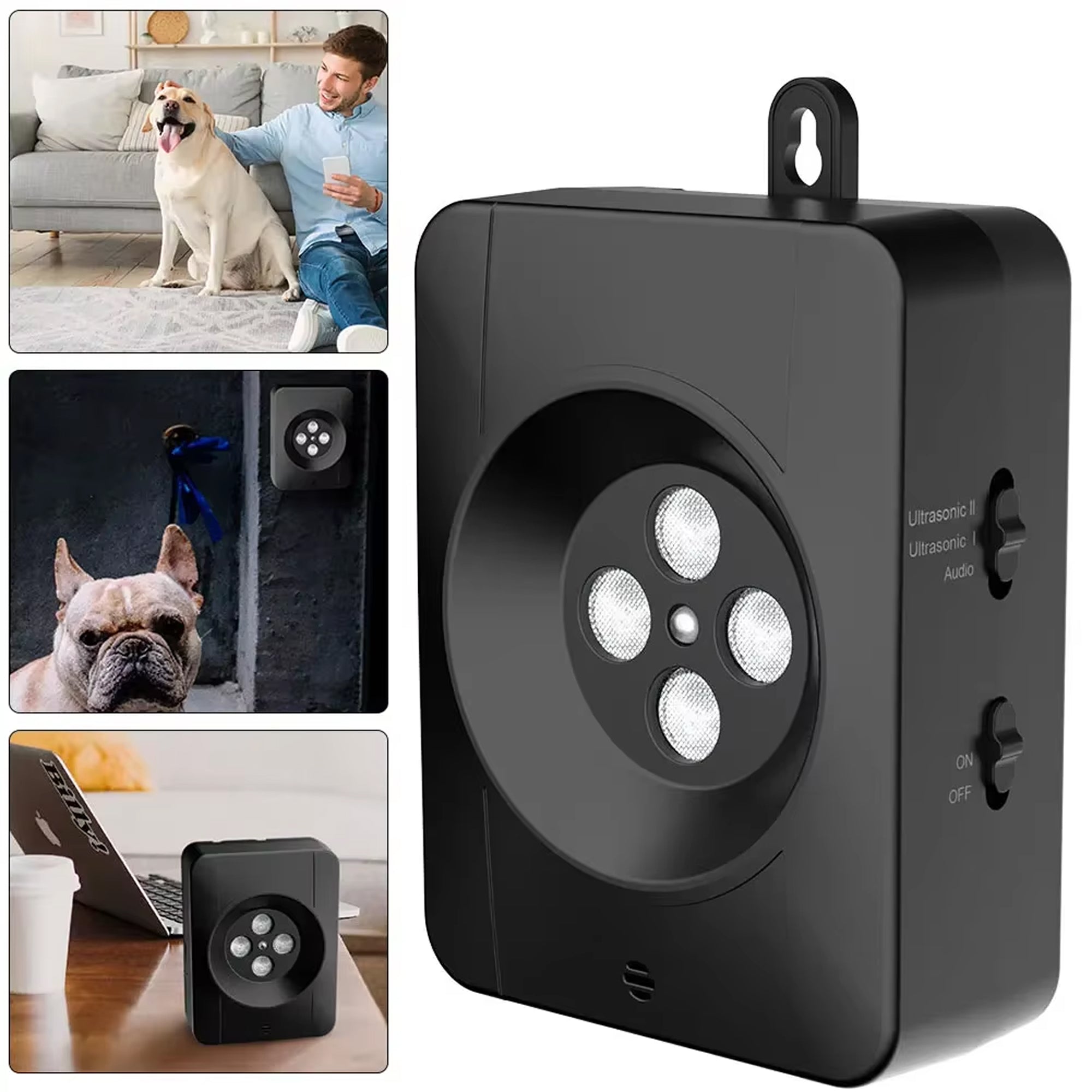 Barkren Ultrasonic Dog Barking Deterrent US Weatherproof Device