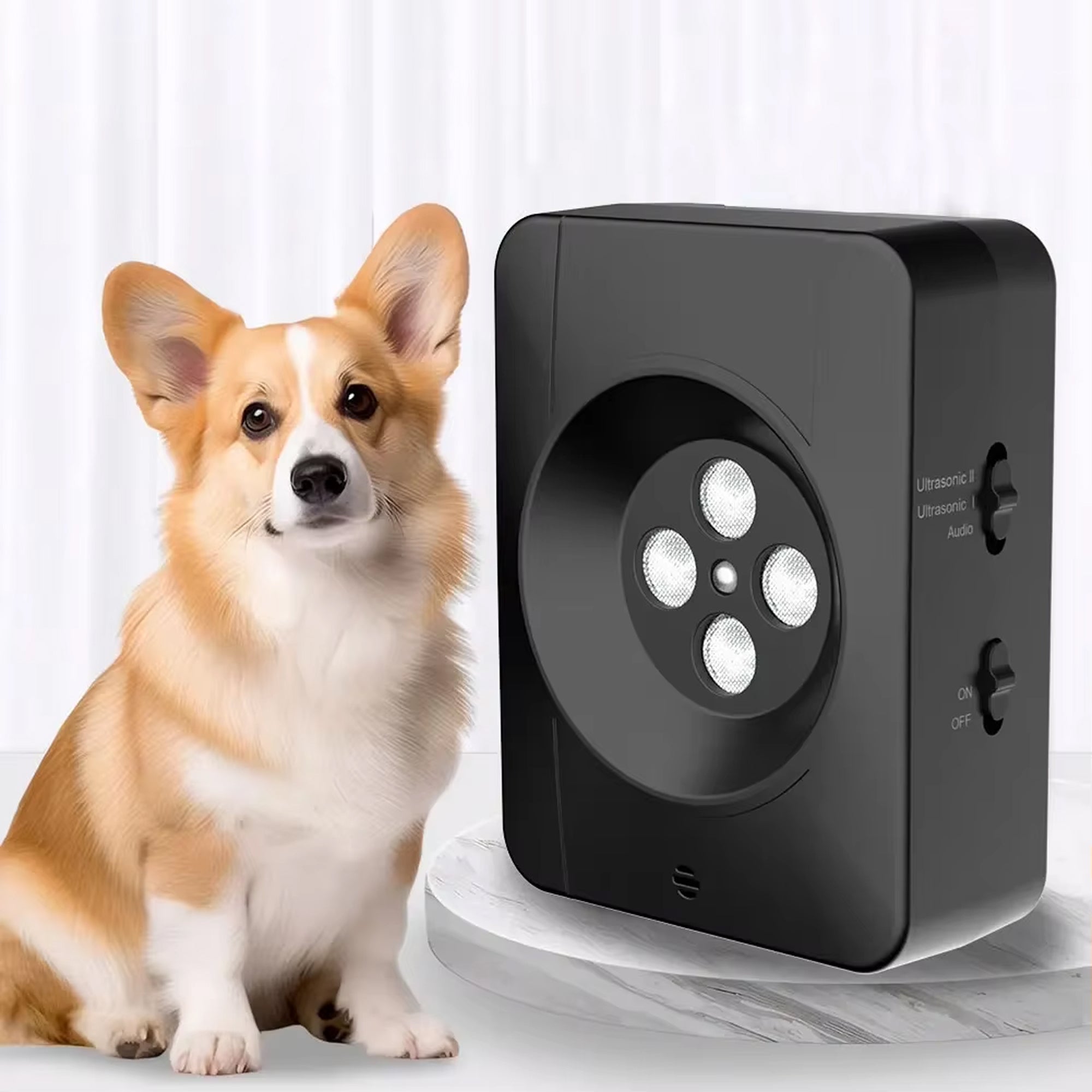 Barkren Ultrasonic Dog Barking Deterrent US Weatherproof Device