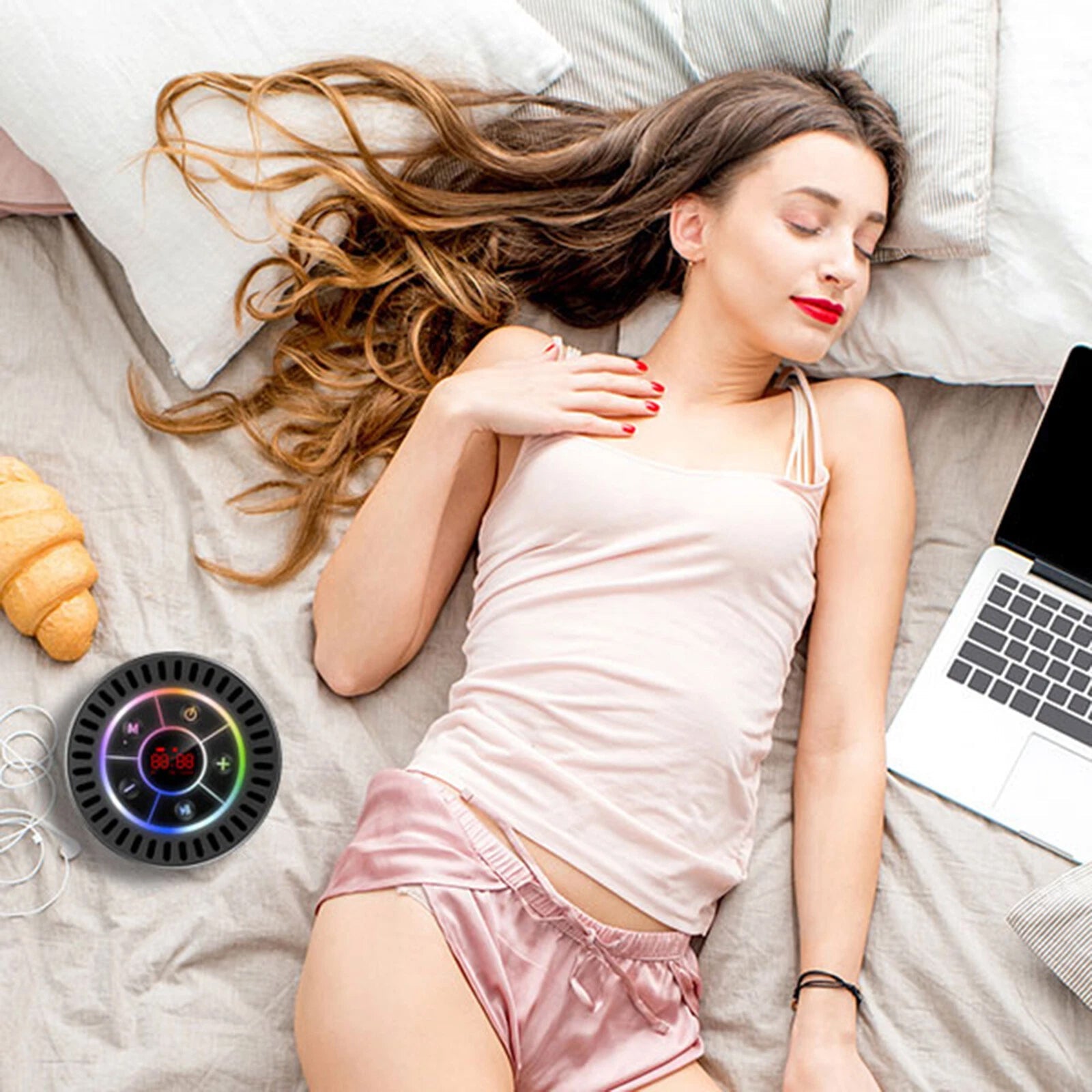 BathAqafi Premium Waterproof Shower Speaker with 12H Battery