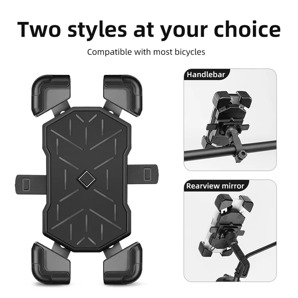 BikeClawi Universal Motorcycle and Bicycle Phone Mount