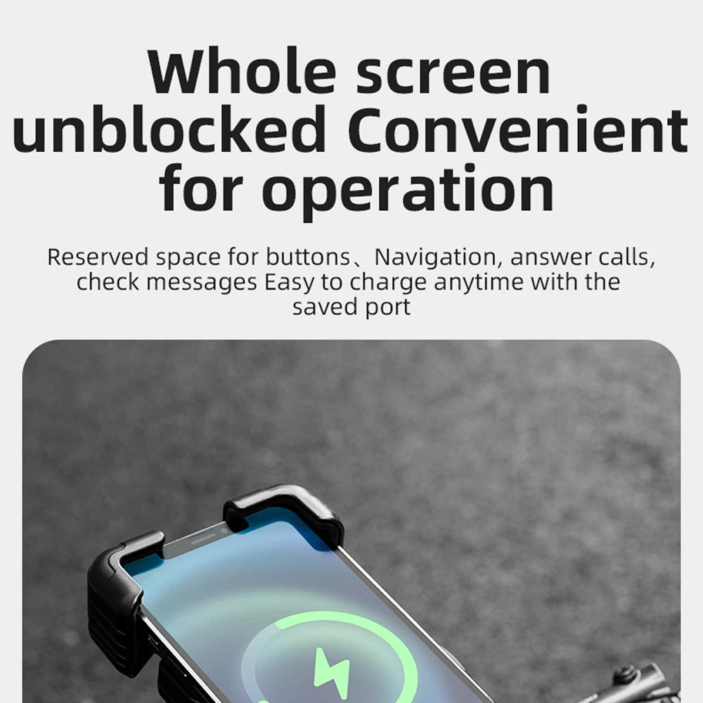 BikeClawi Universal Motorcycle and Bicycle Phone Mount