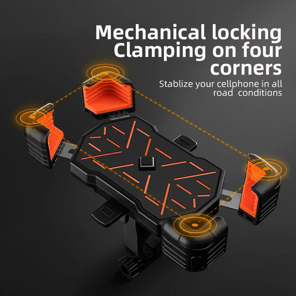 BikeClawi Universal Motorcycle and Bicycle Phone Mount