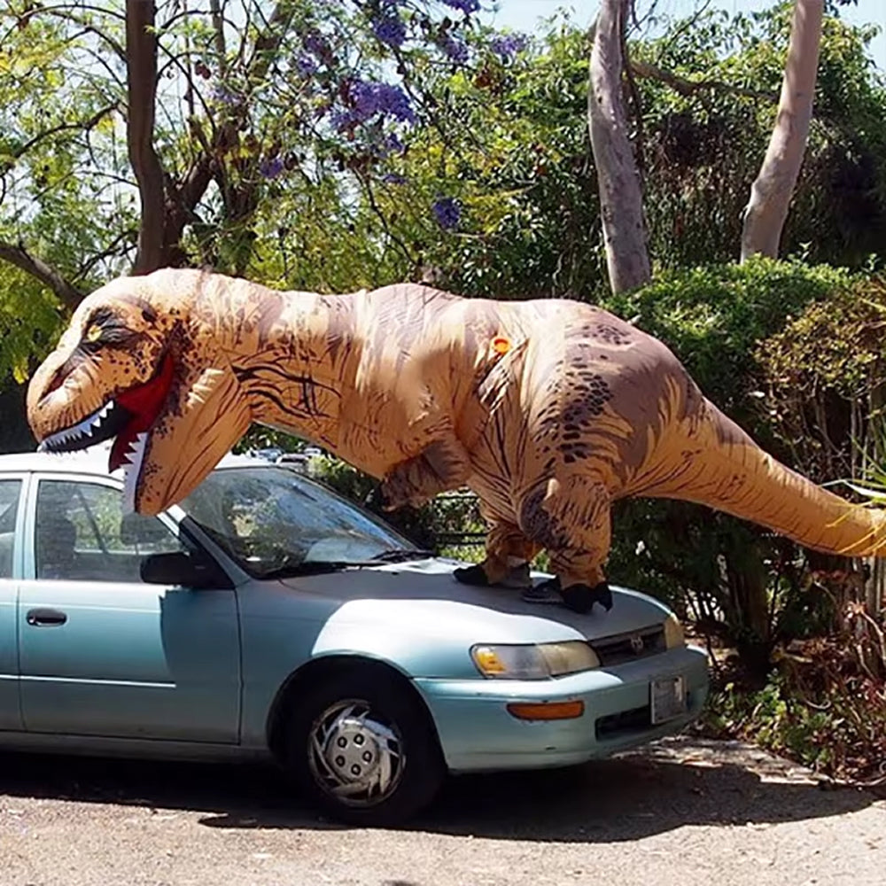 BooSpuk Inflatable Dinosaur Costume for Adults & Teens