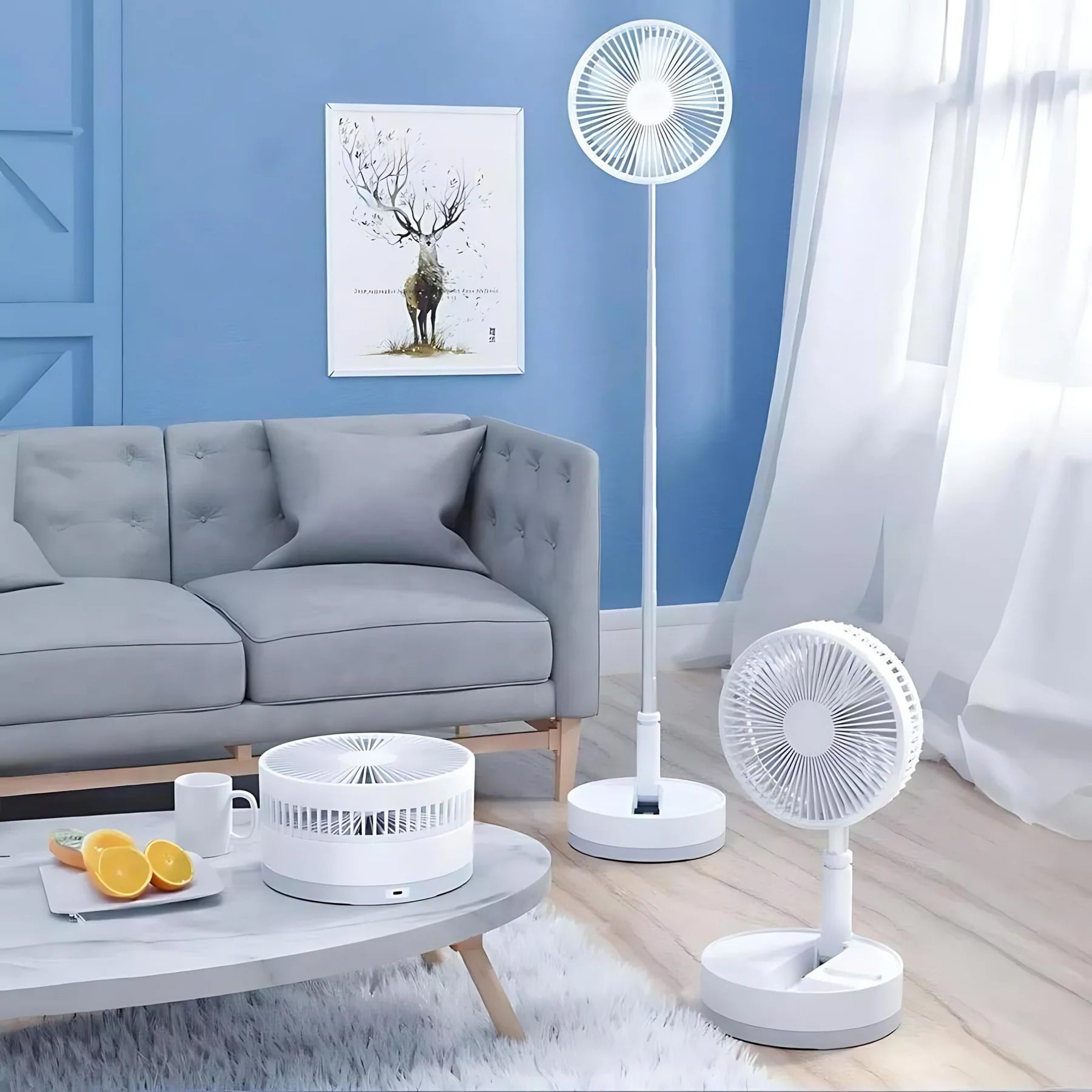 BrizkoLix Eco-Friendly Portable Cooling Fan