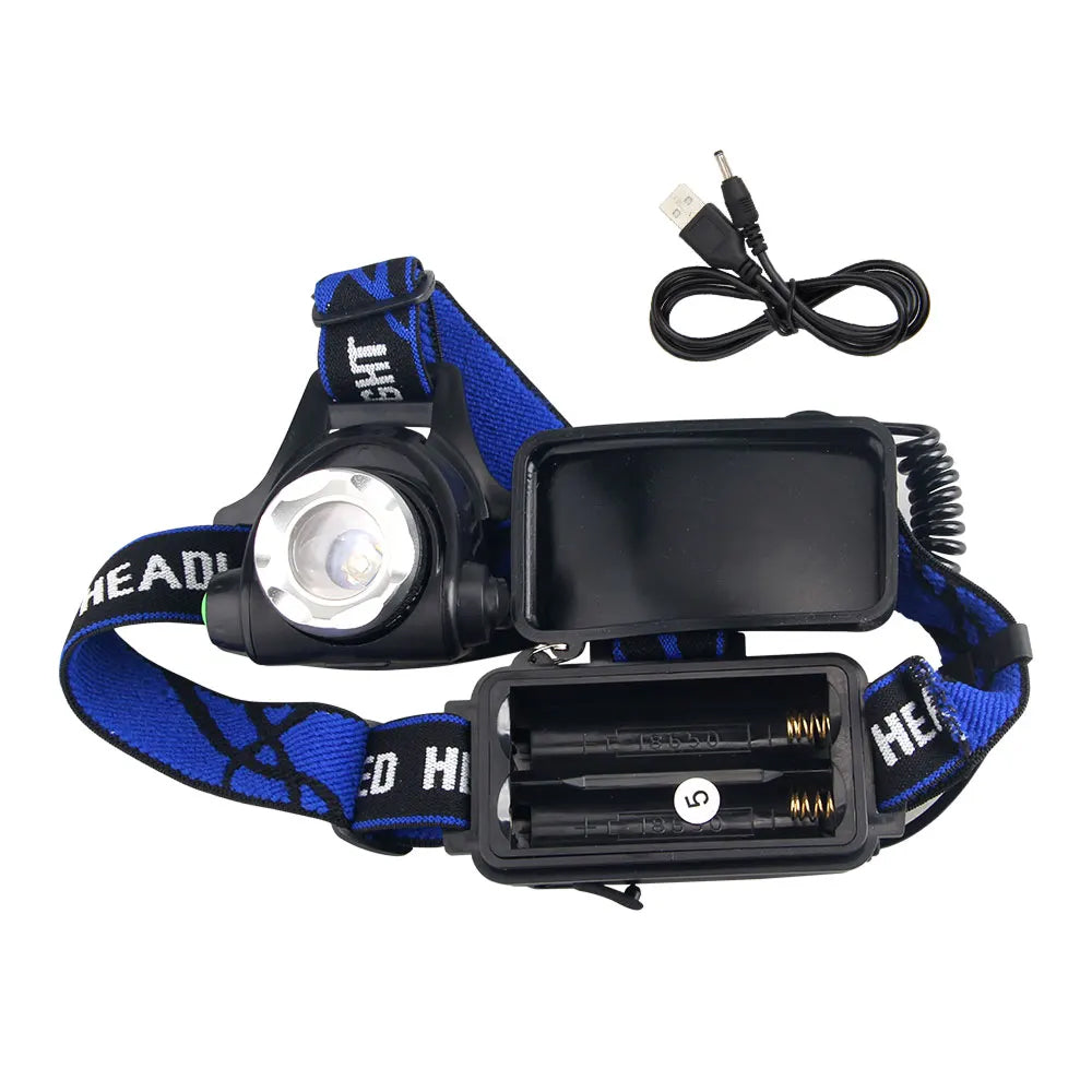 PredLyd Stealth Hunting LED Headlamp with UV Blood Tracker