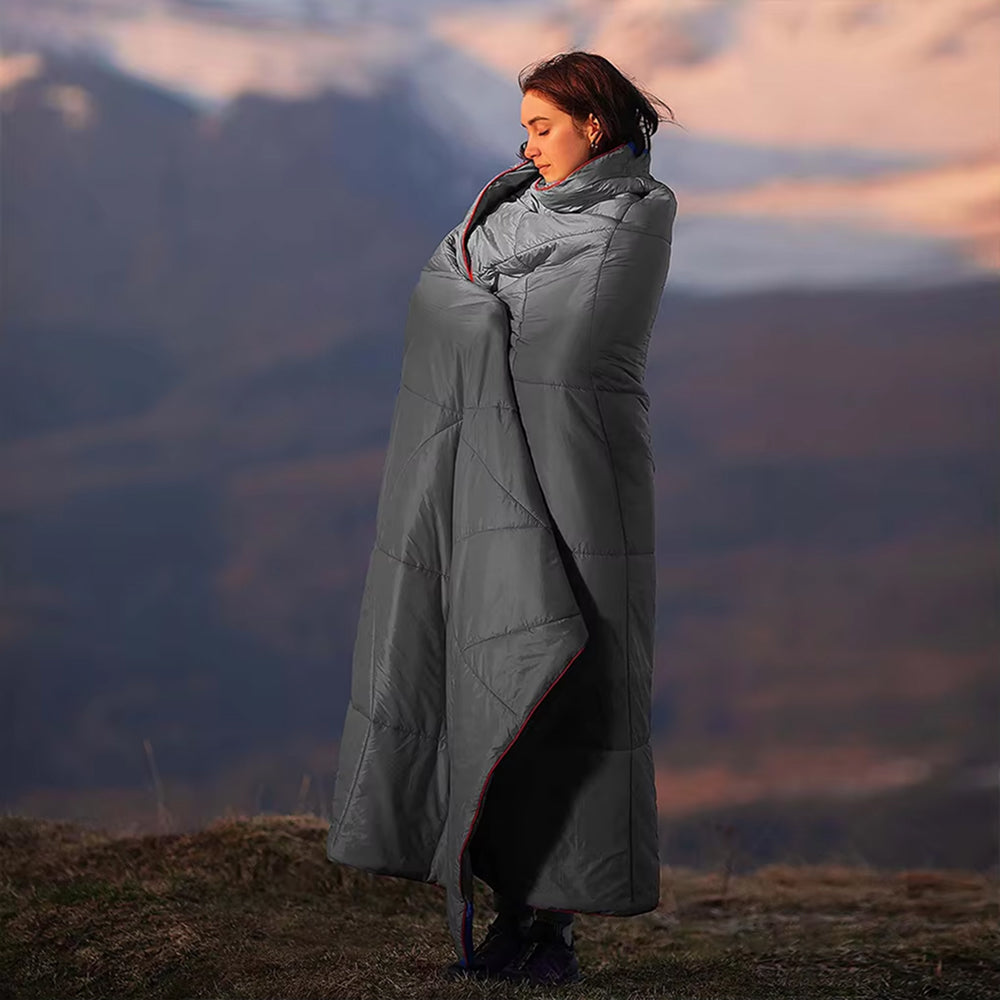CampHuggi Wearable Waterproof Camping Blanket for Outdoor