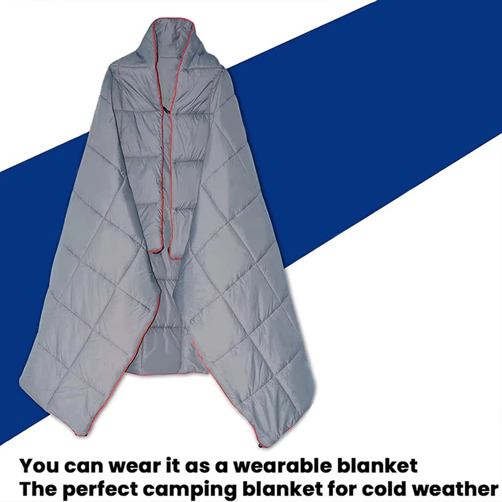 CampHuggi Wearable Waterproof Camping Blanket for Outdoor