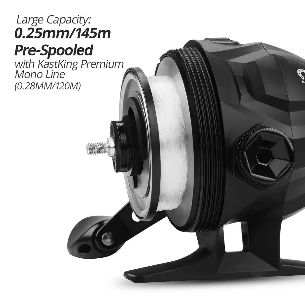 Professional High-Speed Spincast Fishing Reel for All Anglers
