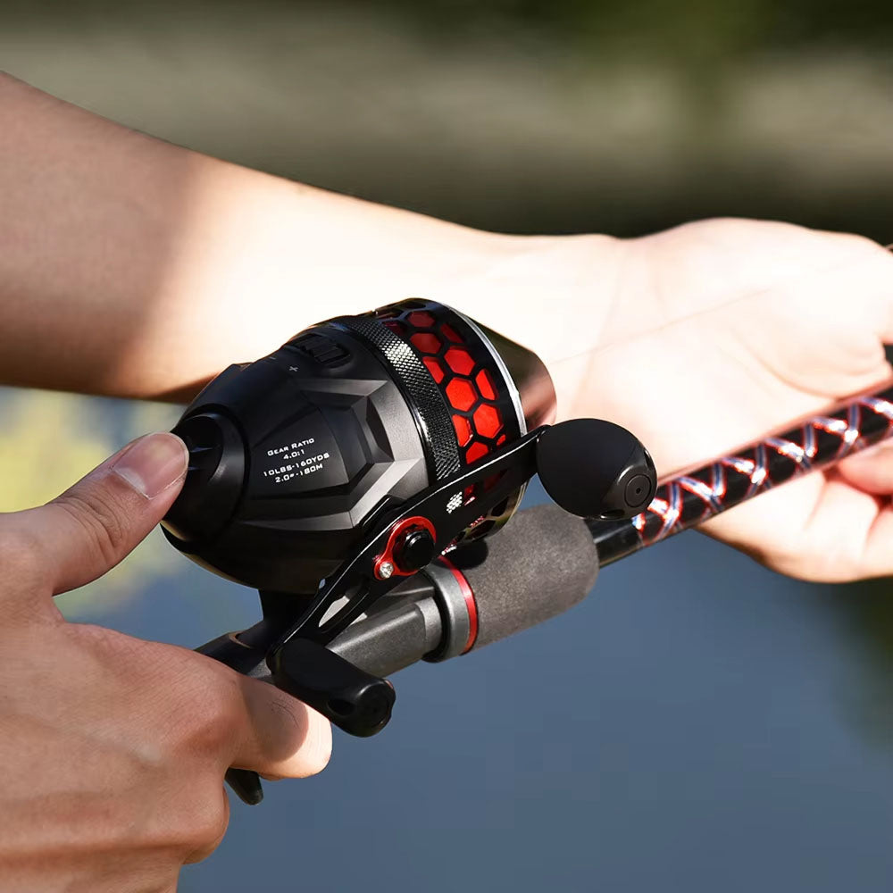 Professional High-Speed Spincast Fishing Reel for All Anglers