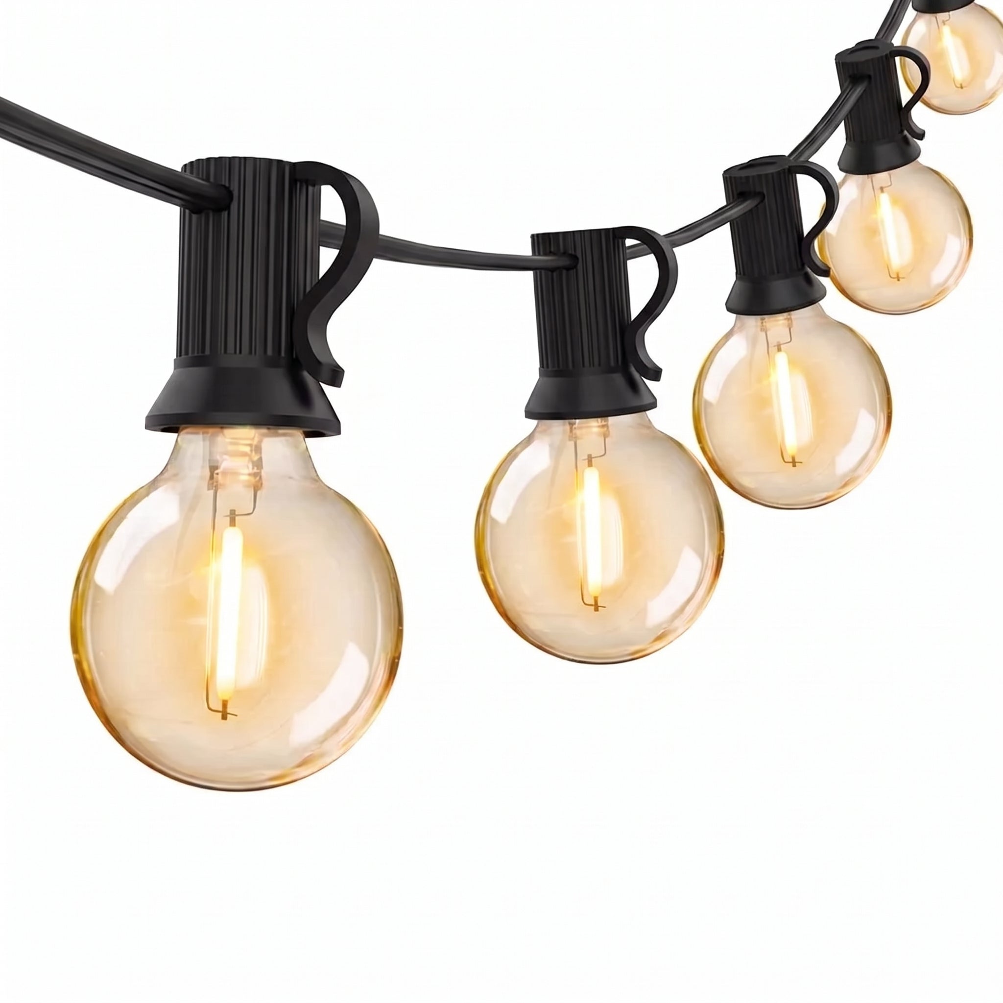 GloStrani Solar Powered Outdoor LED String Lights