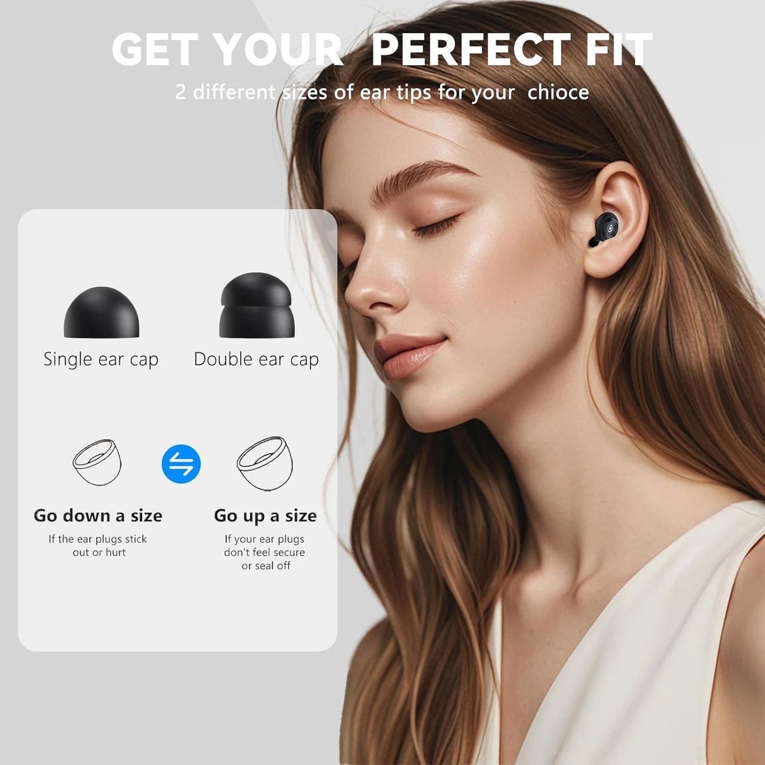Concestay High-Fidelity Earplugs for Music and Sleep