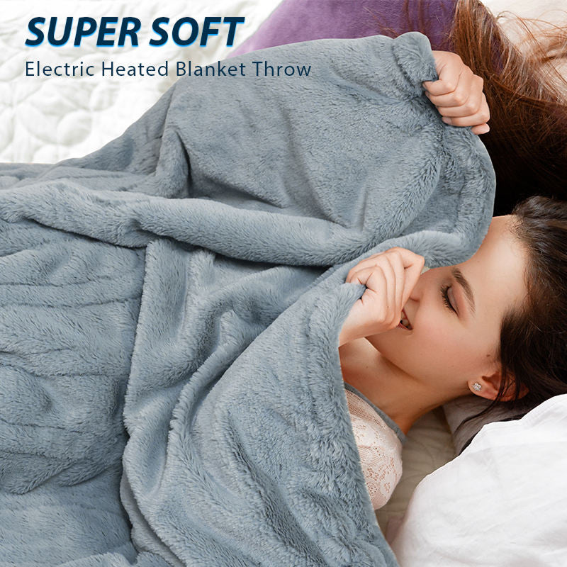 ElecCozi Zero Radiation Heated Blanket for Therapeutic Muscle Relief