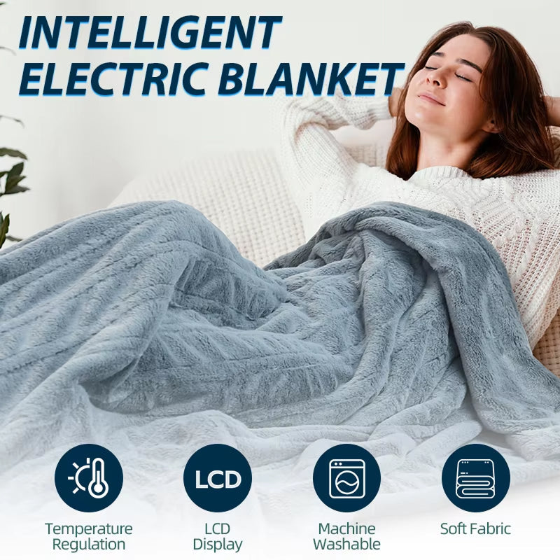 ElecCozi Zero Radiation Heated Blanket for Therapeutic Muscle Relief