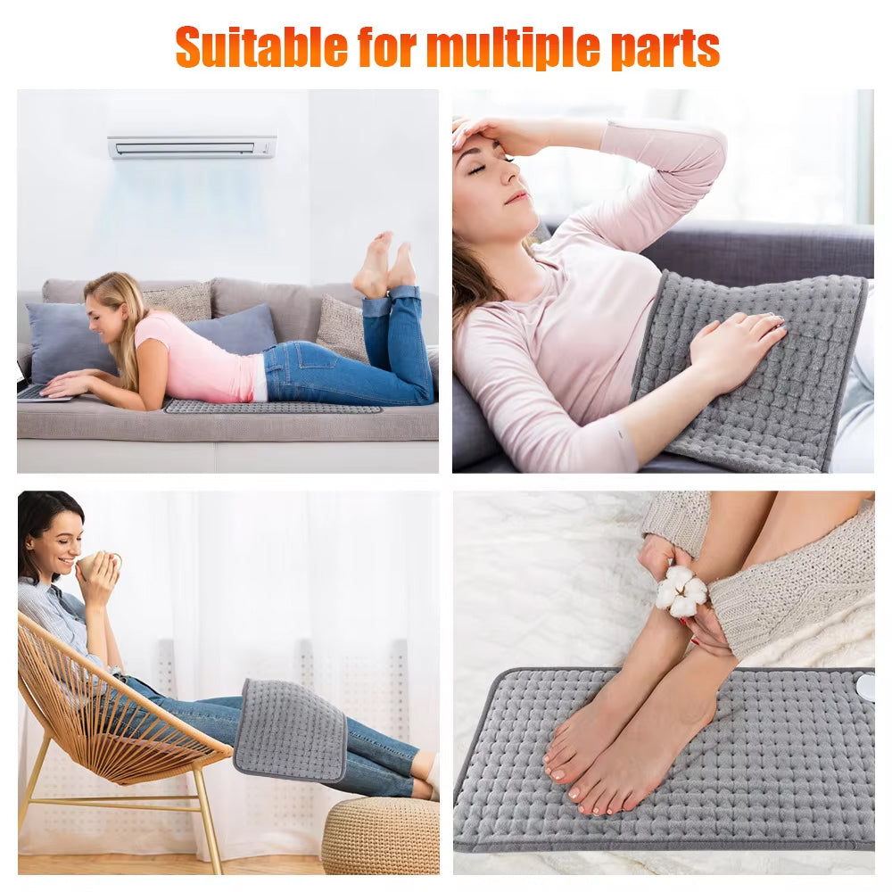 CozBlis Flexible Electric Heating Pad with 10 Heat Levels