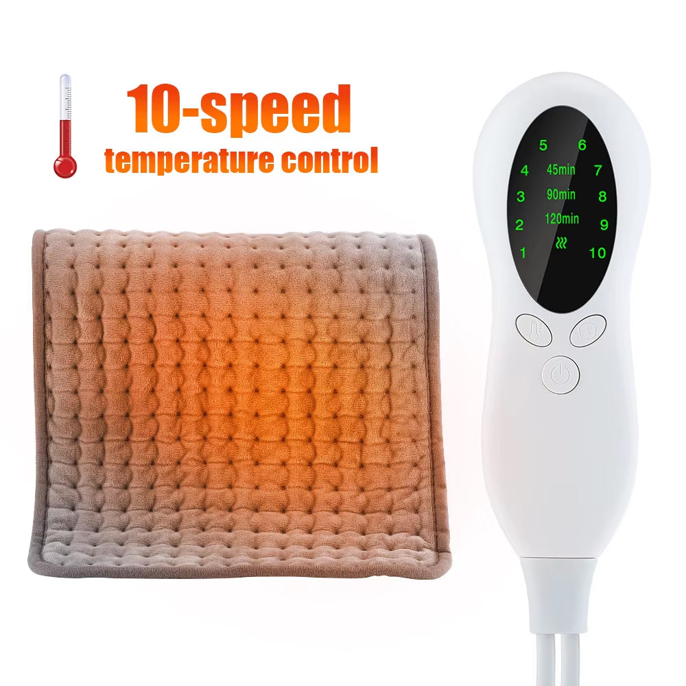 CozBlis Flexible Electric Heating Pad with 10 Heat Levels