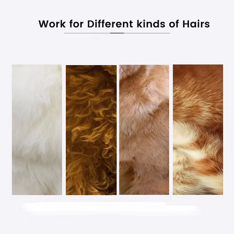 FurClipix Pro All-Metal Low Noise Pet Grooming Kit